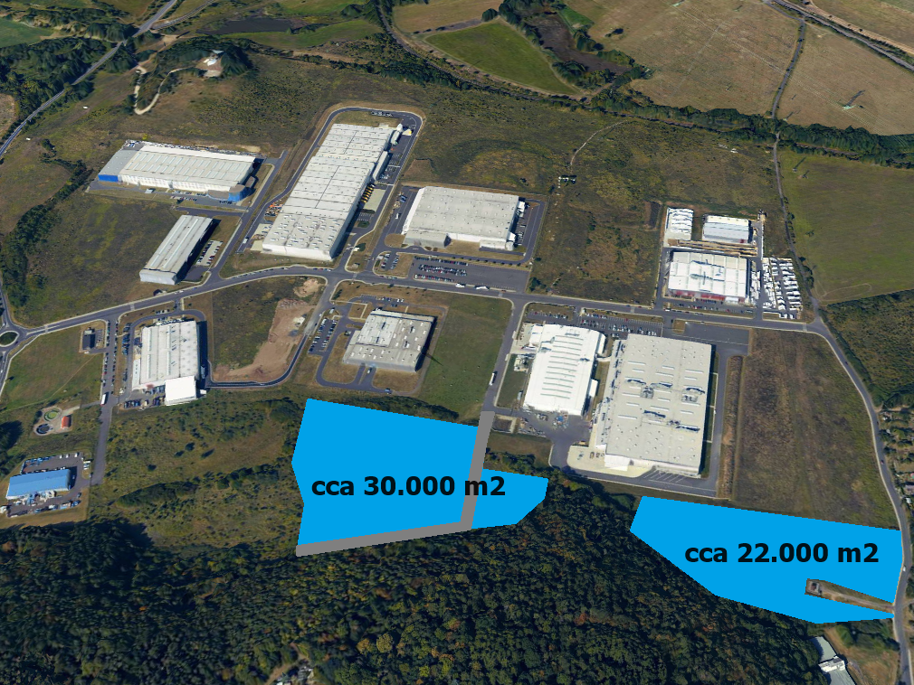 Prodej komerčních pozemků v Kadani