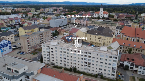 Byt 2+1 Přerov Palackého - lokalita