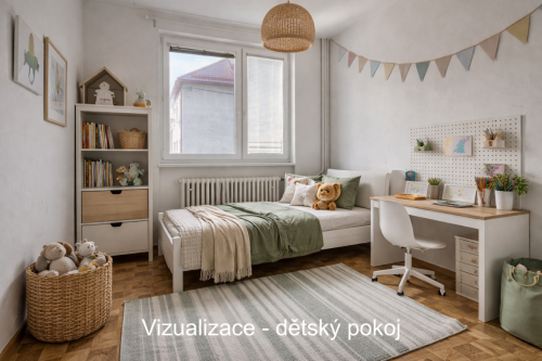 Byt 3+1 Kněžpole - vizualizace dětský pokoj